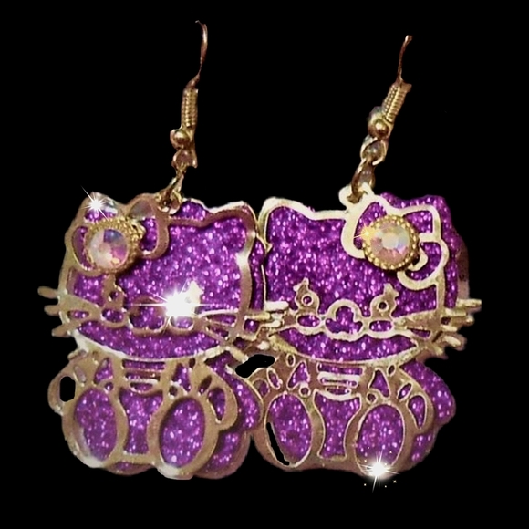 Hello Kitty Layered Earrings - Picture 7 of 14